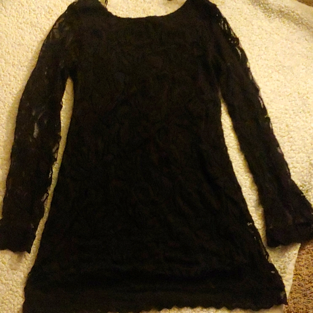 Black lacey dress